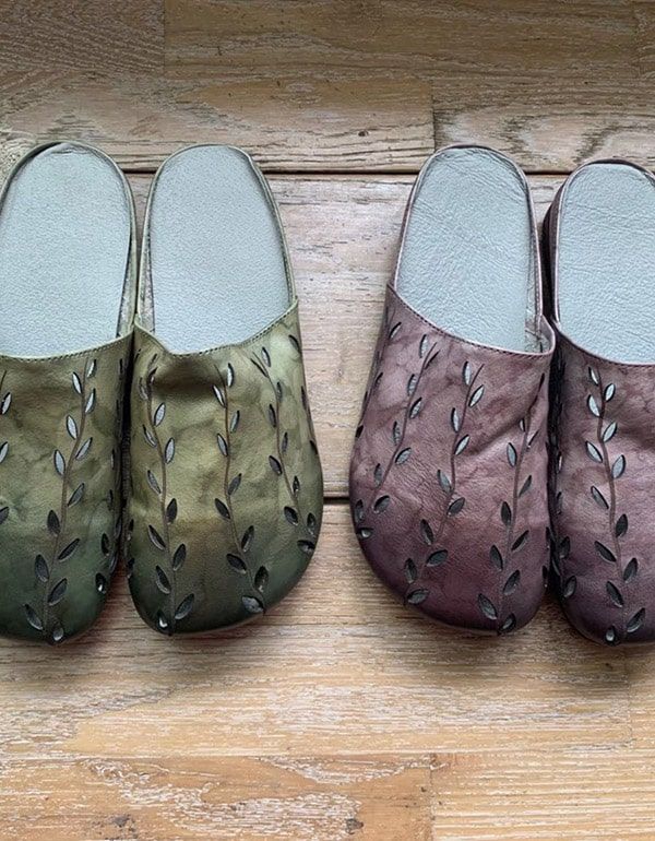 Bequeme Retro-slipper Für Damen