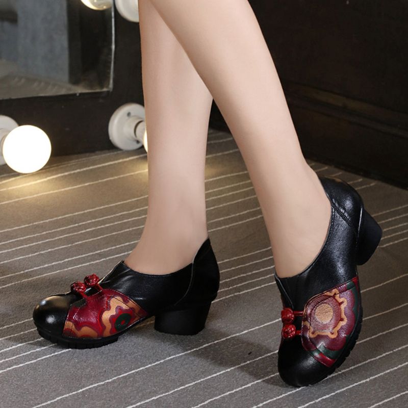 Handgefertigte Ethnische Schuhe Mit Retro-print | Geschenk Schuhe