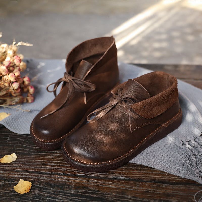 Herbst Retro Bequeme Handgemachte Wohnungen |geschenk Schuhe