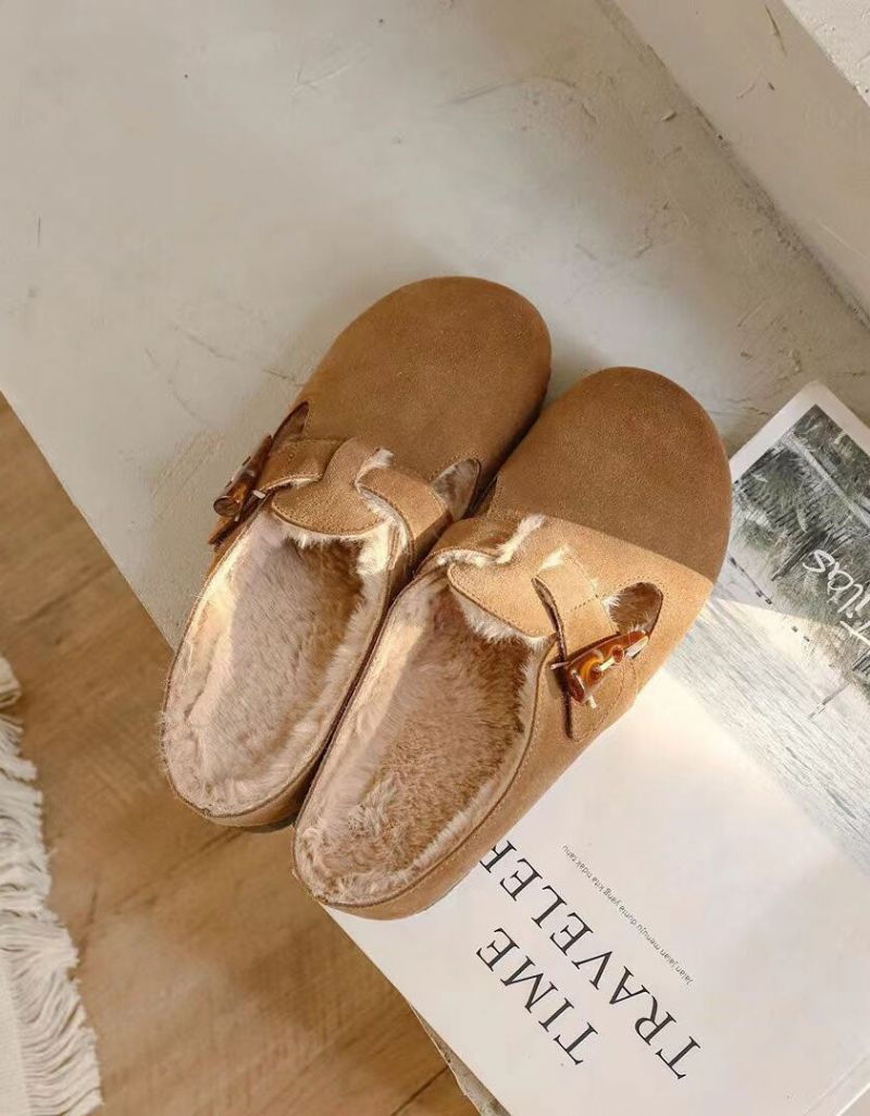 Wildleder-slipper Mit Rundem Kopf Von Birkenstock