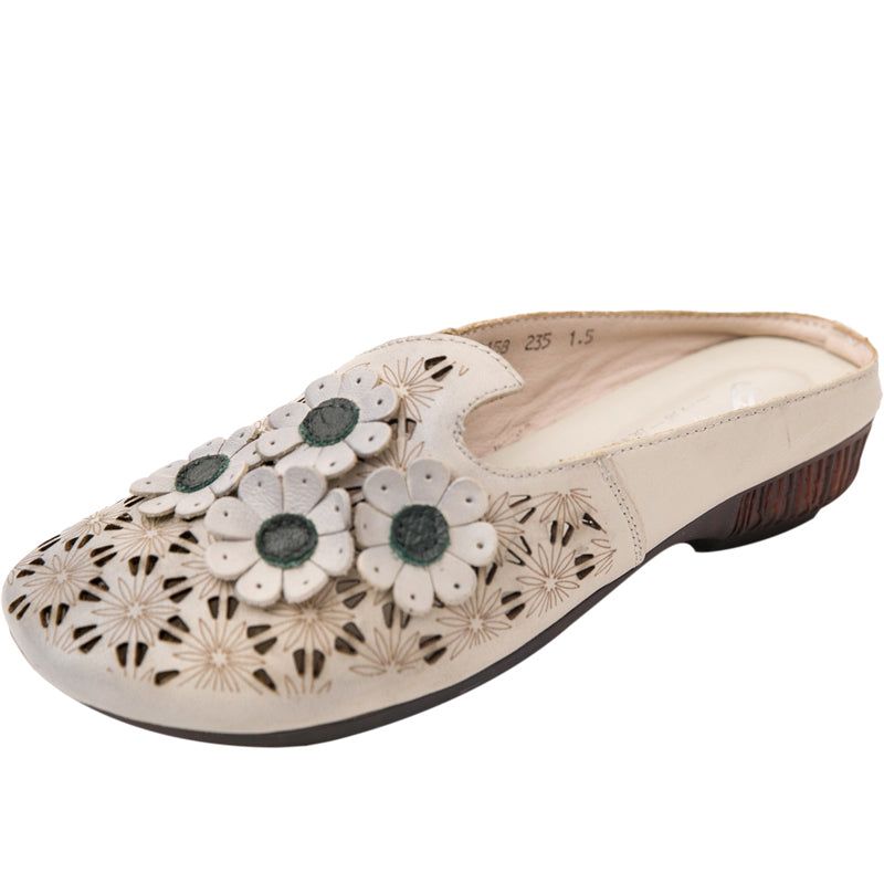 Summer Vintage Flowers Bequeme Hausschuhe 35-41