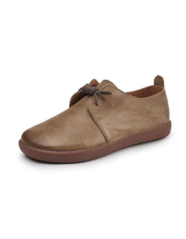 Bequeme Retro-flachschuhe Für Damen