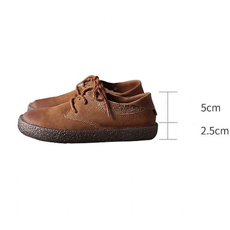 Damenschuhe Aus Leder Mit Flachem Weichem Boden | Geschenk Schuhe