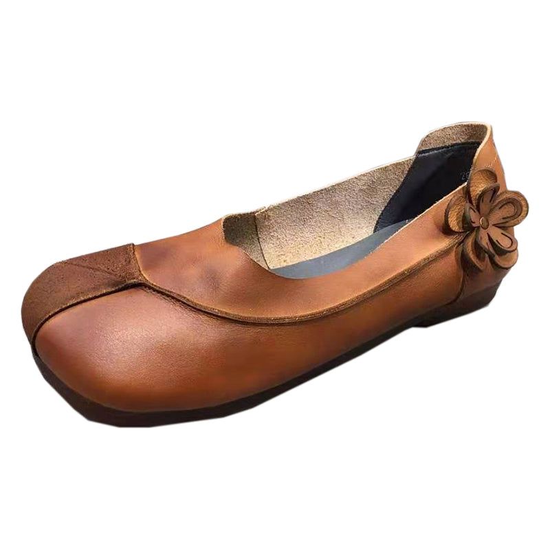 Handgefertigte Retro-flats Damen