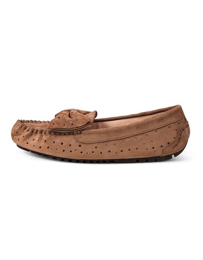 Handgemachte Loafer Aus Wildleder Im Retro-stil Für Damen