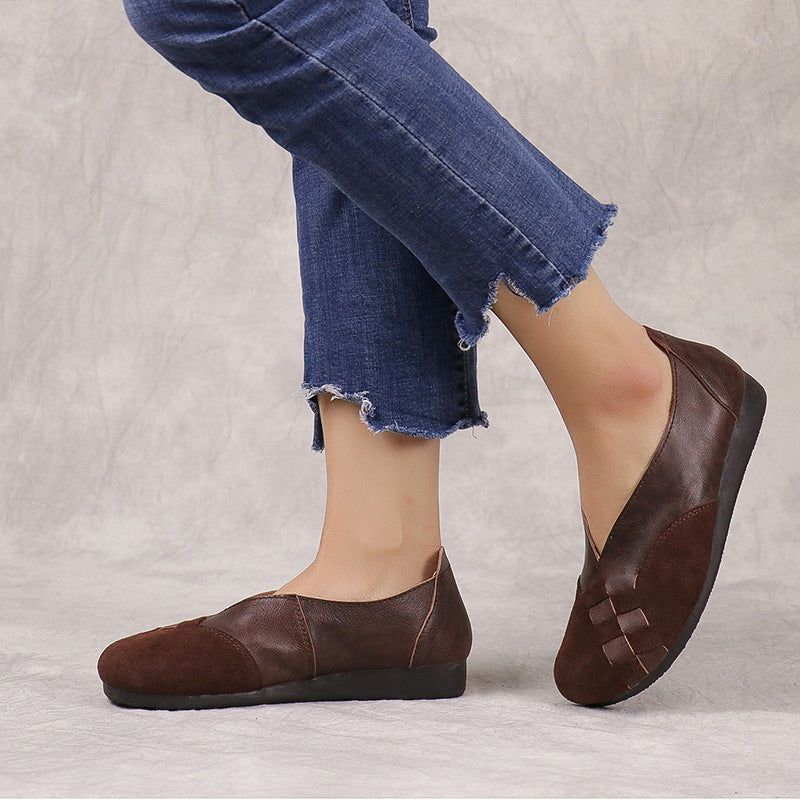 Handgewebte Lässige Vintage-flats | Geschenk Schuhe