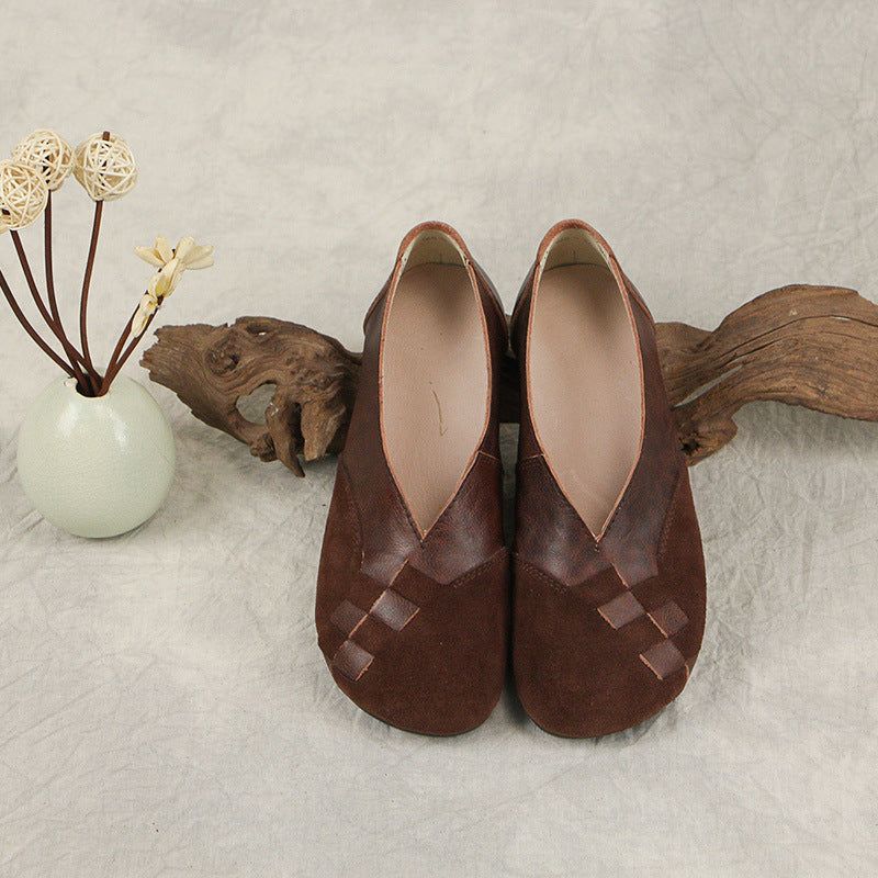 Handgewebte Lässige Vintage-flats | Geschenk Schuhe