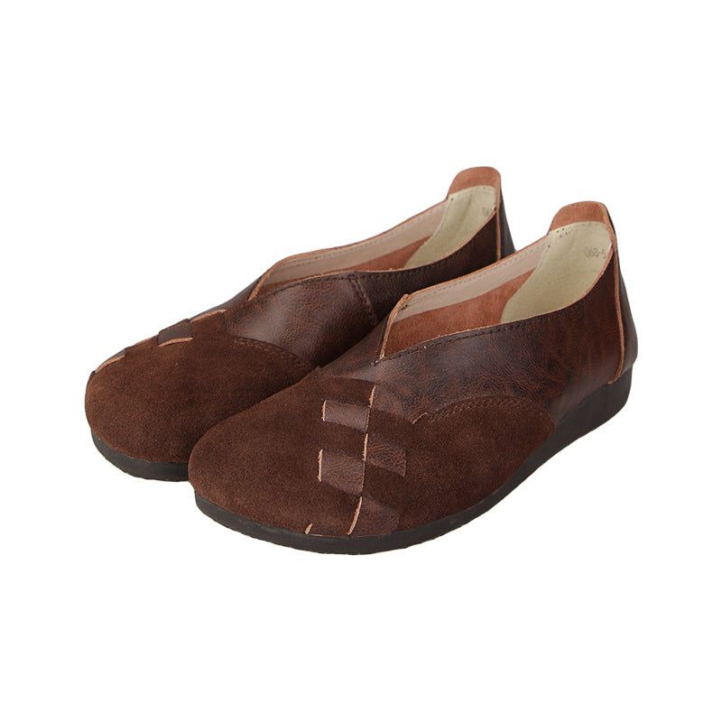 Handgewebte Lässige Vintage-flats | Geschenk Schuhe