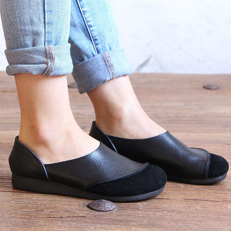 Lässige Bequeme Retro-damen-flats | Geschenk Schuhe