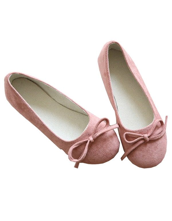 Süße Bowknot Weiche Bequeme Flache Schuhe