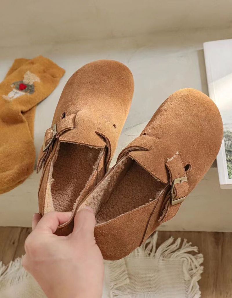 Wildleder-slipper Mit Rundem Kopf Von Birkenstock