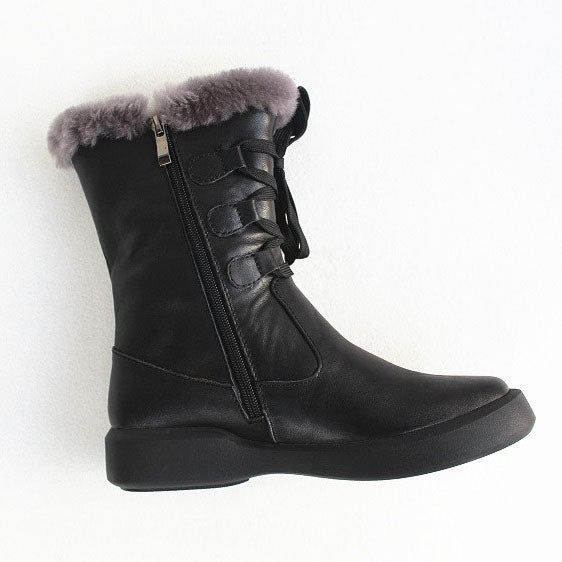 Mittellange Winterstiefel Aus Reinem Leder | Geschenk Schuhe | 35-41