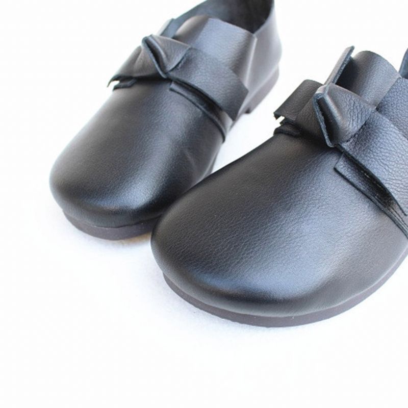 Spring Leather Bowknot Cute Ballerinas 35-41