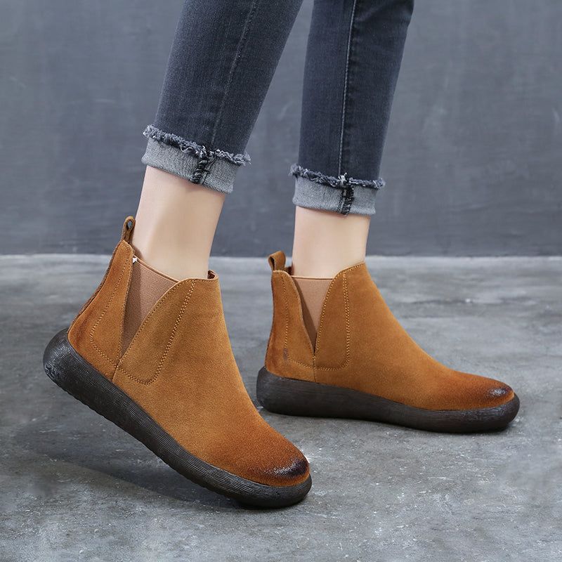 Spring Soft Bottom Damen Chelsea Boots 34-43