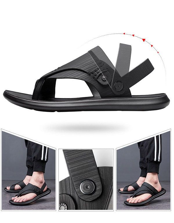 Herren Sommer Outdoor Strand Flip-flops Sandalen