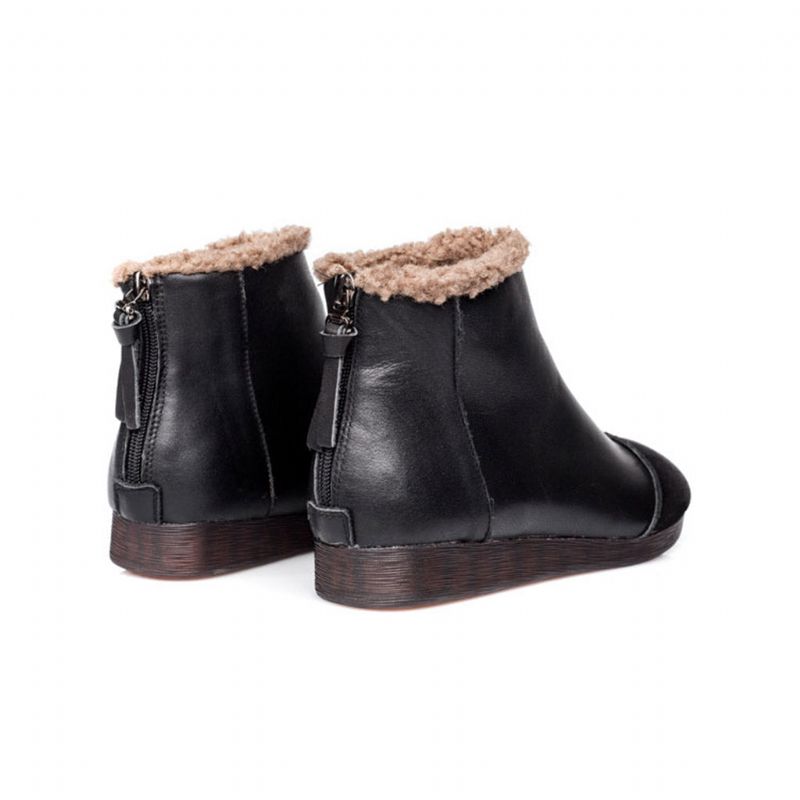 Winter-plüsch-retro-damenstiefel | Geschenk Schuhe