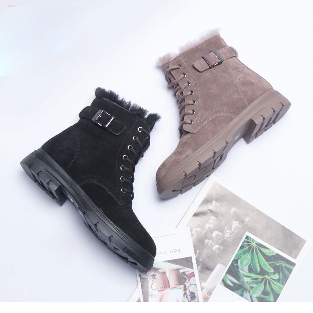 Winter-samt-plüsch-martin-stiefel | Geschenkschuhe 40-43