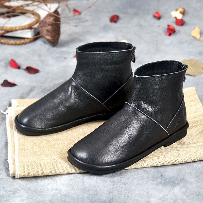 Chelsea Boots Aus Retro-samt-schwarz | Geschenk Schuhe