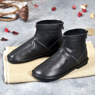 Chelsea Boots Aus Retro-samt-schwarz | Geschenk Schuhe