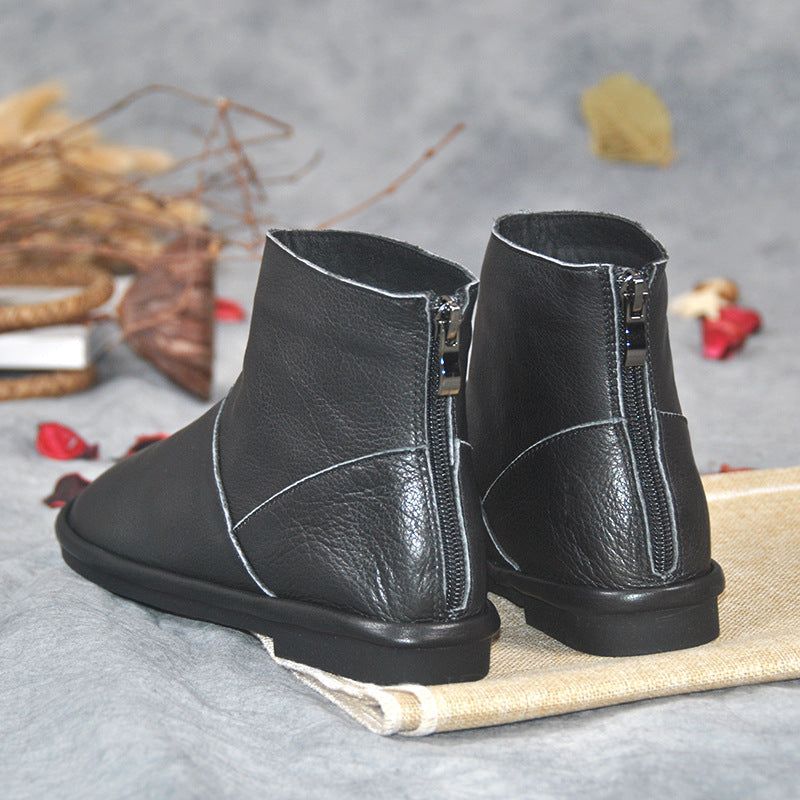 Chelsea Boots Aus Retro-samt-schwarz | Geschenk Schuhe