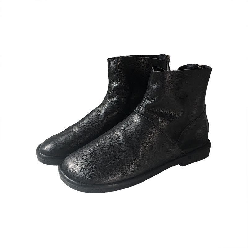 Chelsea Boots Aus Retro-samt-schwarz | Geschenk Schuhe