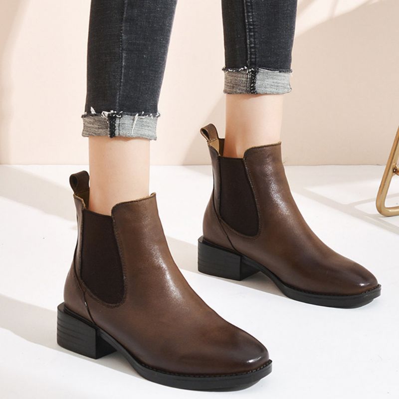 Chelsea Mode Einfache Stiefel | Geschenk Schuhe