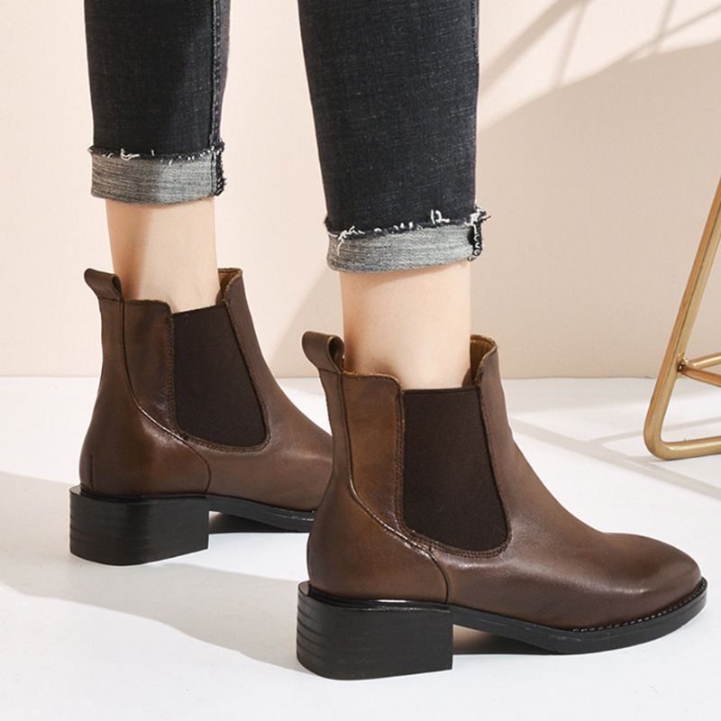 Chelsea Mode Einfache Stiefel | Geschenk Schuhe