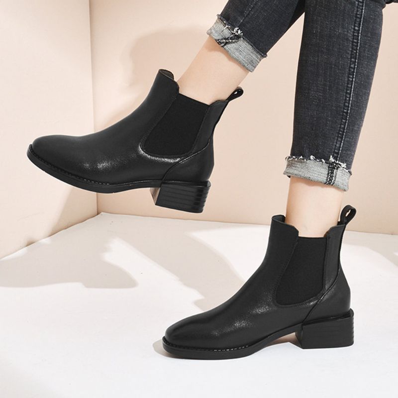 Chelsea Mode Einfache Stiefel | Geschenk Schuhe