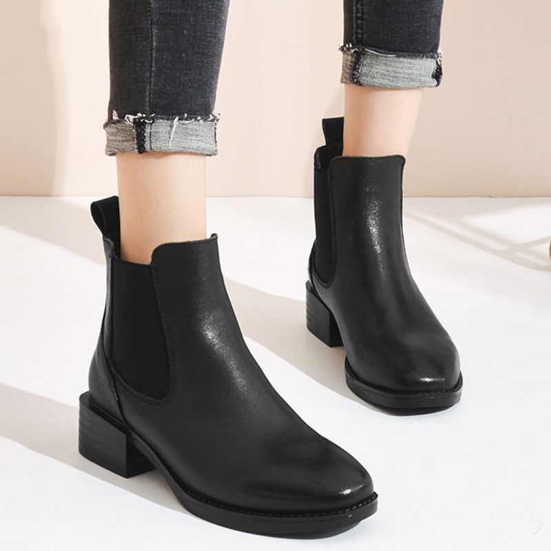 Chelsea Mode Einfache Stiefel | Geschenk Schuhe