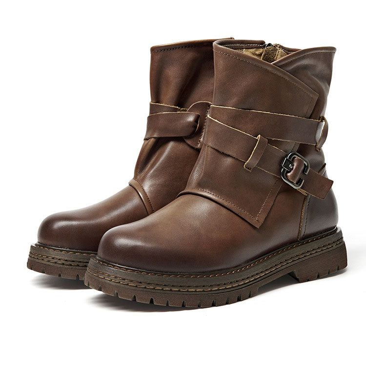 Handgefertigte Leder-martin-stiefel | Geschenk Schuhe