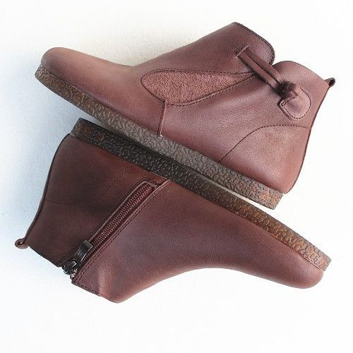 Handgemachte Retro-winterstiefel Mit Weichem Boden | 35-41