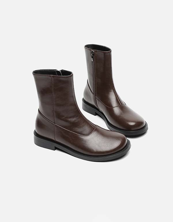 Herbst Winter Damen Chelsea Stiefeletten