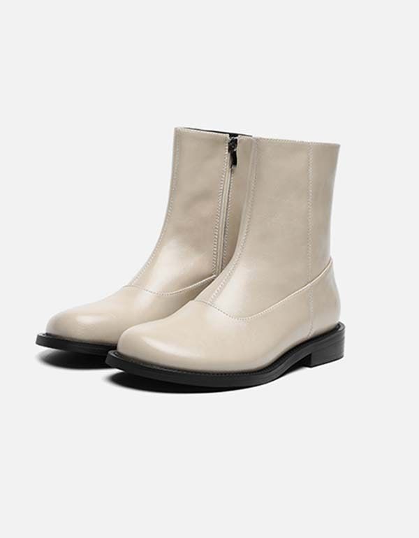 Herbst Winter Damen Chelsea Stiefeletten