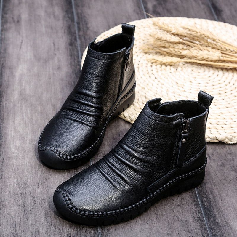 Herbst Winter Lässig Lässig Plüsch Stiefel Damen | Geschenk Schuhe