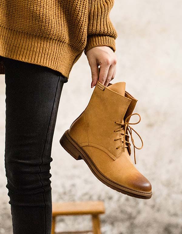 Herbst-winter-marten-stiefel Im Britischen Stil Für Damen