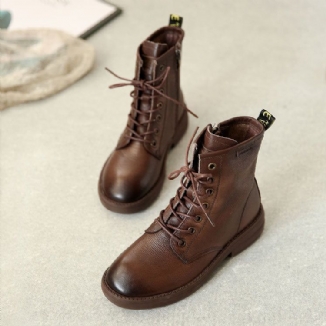 Retro Fashion Rub Color Martin Boots Bequemer Herbst | Geschenk Schuhe