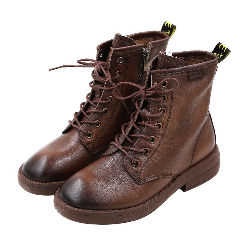 Retro Fashion Rub Color Martin Boots Bequemer Herbst | Geschenk Schuhe