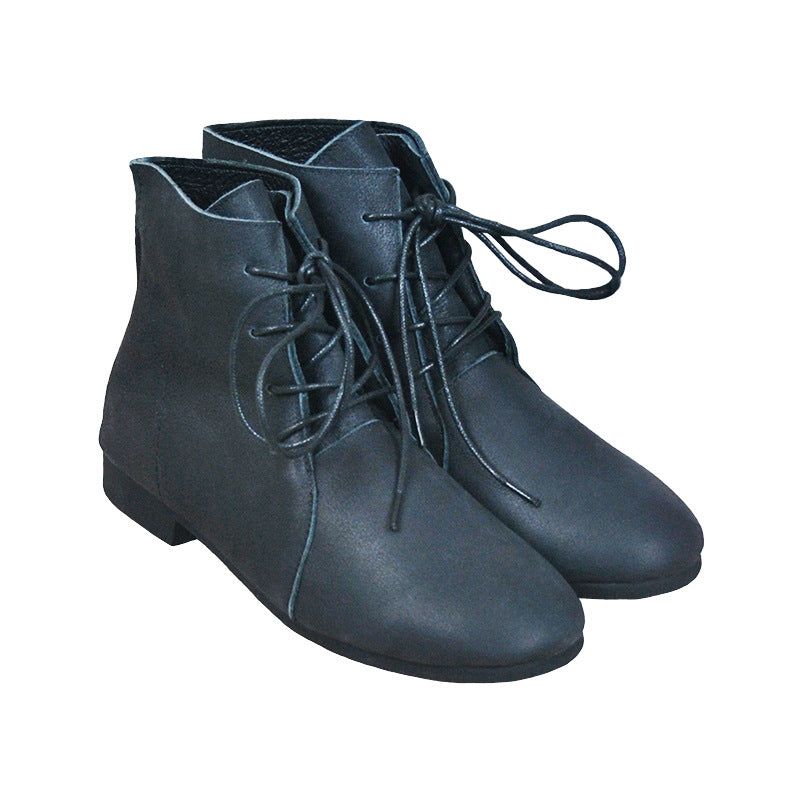 Rutschfeste Retro-stiefeletten | Geschenk Schuhe