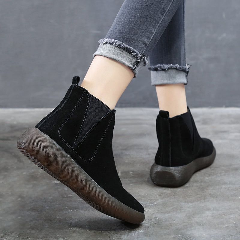 Spring Soft Bottom Damen Chelsea Boots 34-43