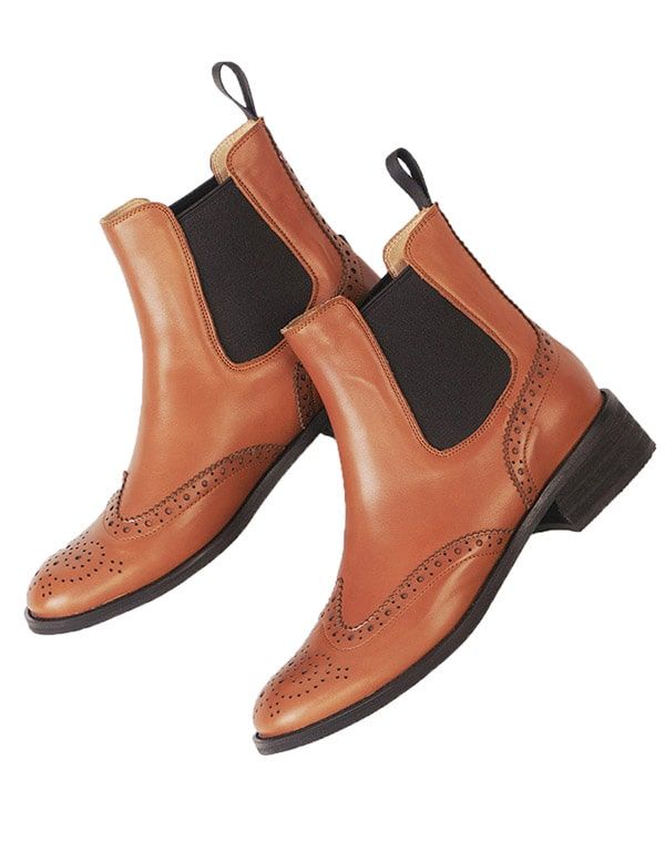 Vintage Oxford-stiefel Im Britischen Stil Für Damen