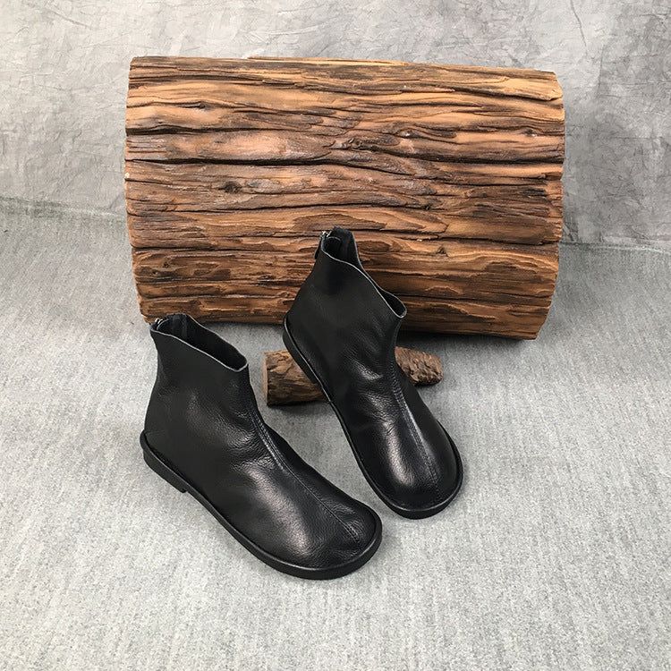 Warme Retro-stiefeletten Aus Chelsea-samt | Geschenk Schuhe