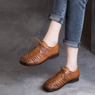 Frühling Handgefertigte Kuhsehne Untere Retro-schuhe | Geschenk Schuhe