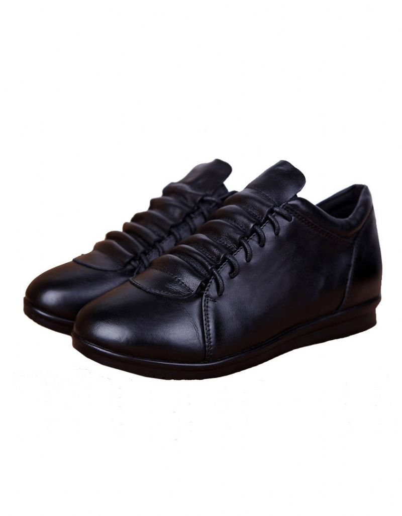 Spring Soft Leather Bequeme Damenschuhe