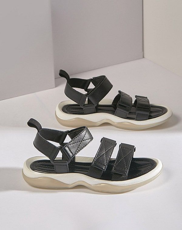 Sports Style Plateau Bequeme Strandsandalen