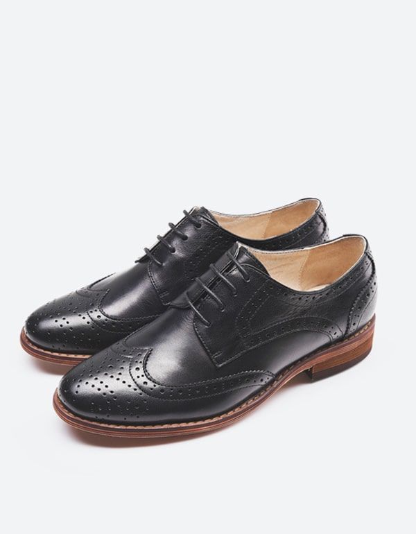 Britische Oxford-schuhe Aus 100 % Handgefertigtem Leder