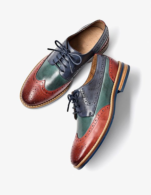 Brock British Vintage Oxford-schuhe Für Damen