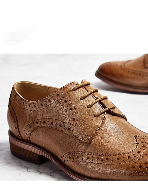 Brock Oxford-schuhe Im Klassischen Britischen Stil