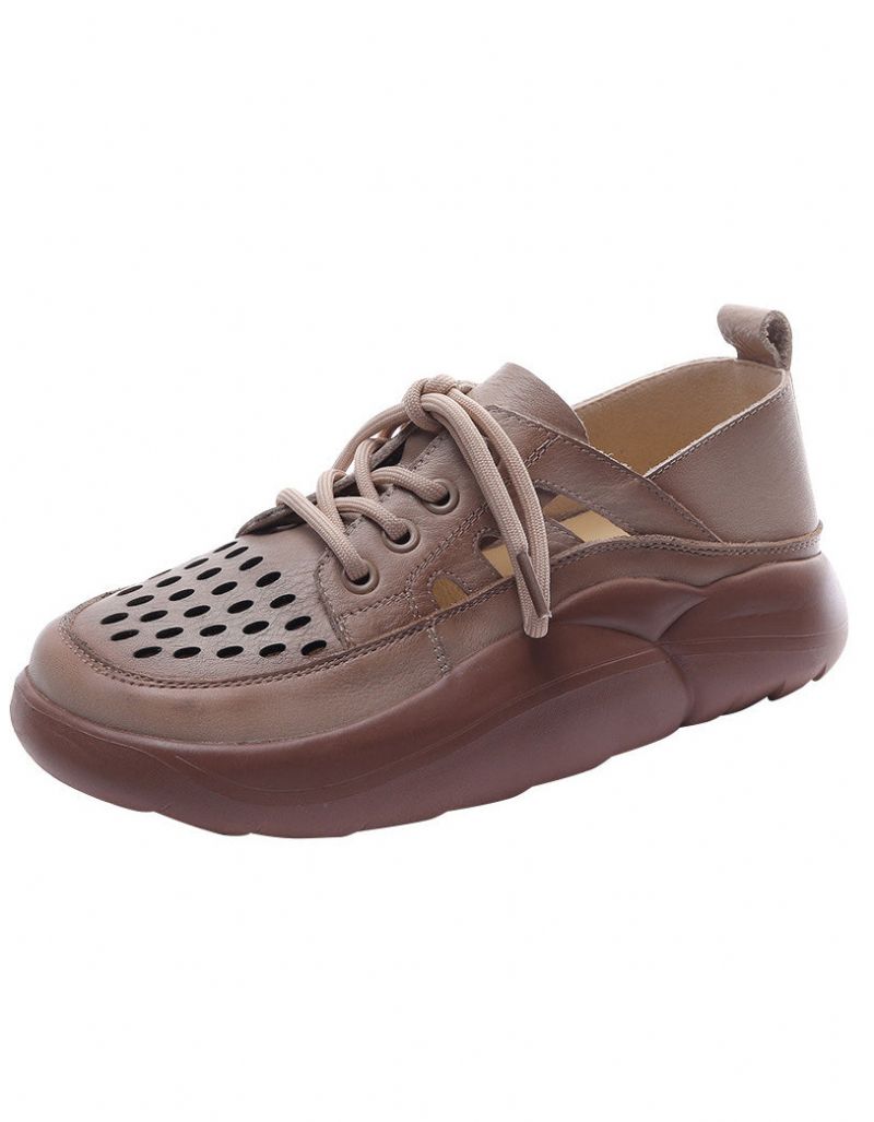 Bequeme Hohle Retro-wanderschuhe