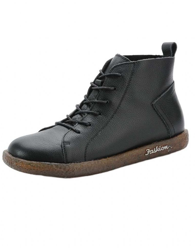 Damen-retro-sneaker Aus Weichem Leder Für Damen