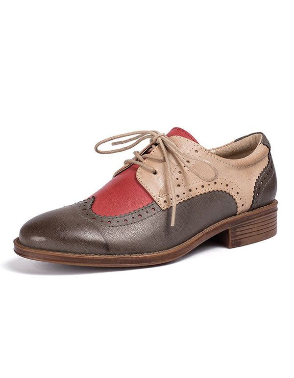 Handgefertigte Britische Oxford-schuhe Aus 100 % Echtem Leder